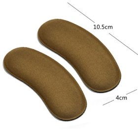2 Pair Sponge non-woven fabric Stop Padded Foam Heel Grips