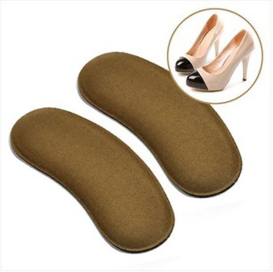 2 Pair Sponge non-woven fabric Stop Padded Foam Heel Grips - Click Image to Close