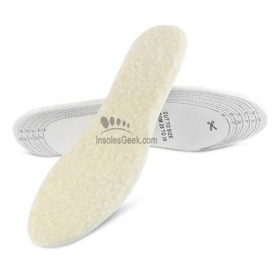 Winter Warm Fleece Insoles Thick Shoes Insoles GK-1510 - Click Image to Close