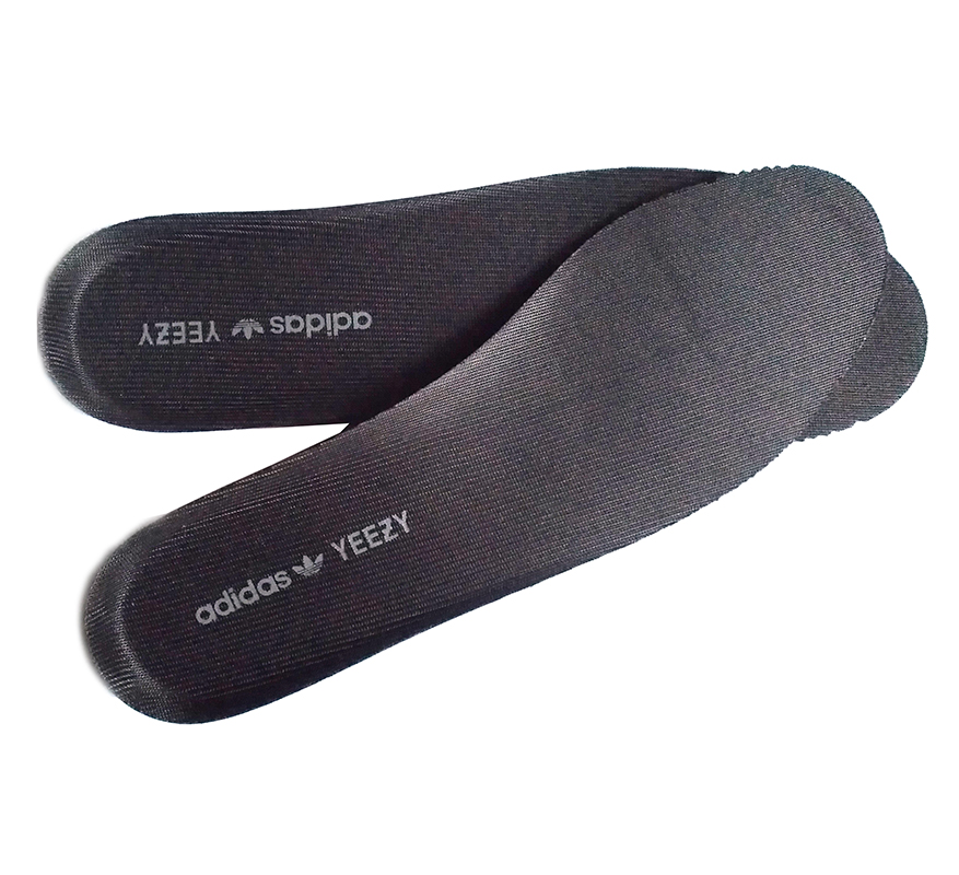 Replacement ADIDAS YEEZY 350 BOOST Shoes Insoles Black GK-12126 - Click Image to Close