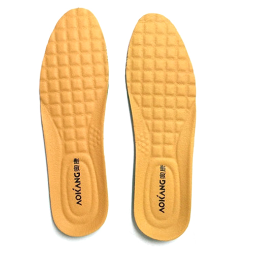 AOKANG Soft Leather Shoes Insoles Breathable PU Pad - Click Image to Close
