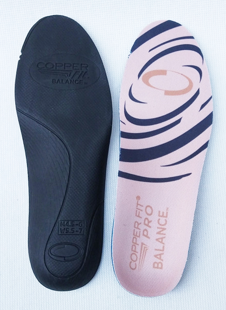 Replacement Copper Fit Pro Balance Orthotic Insoles GK-625