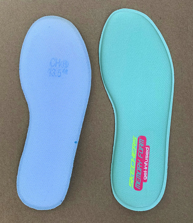 Replacement Skechers Memory Foam Gel-infused Shoes Insoles GK-1623