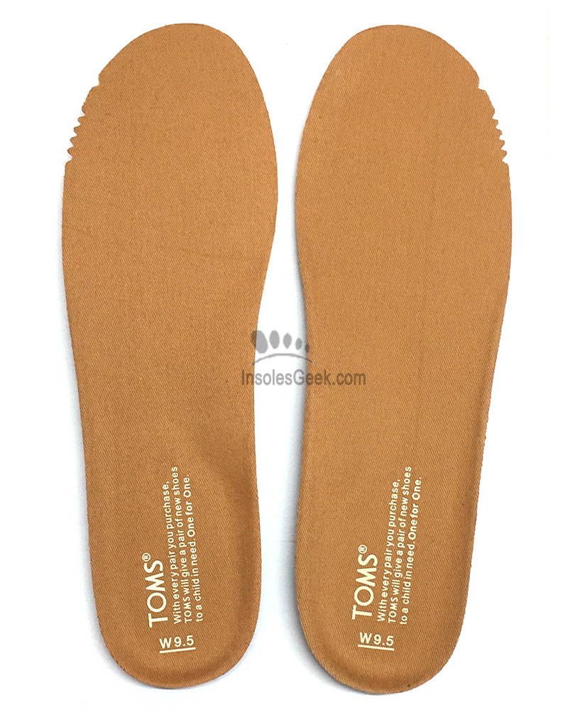 Replacement TOMS Removable Shoes Insoles GK1847