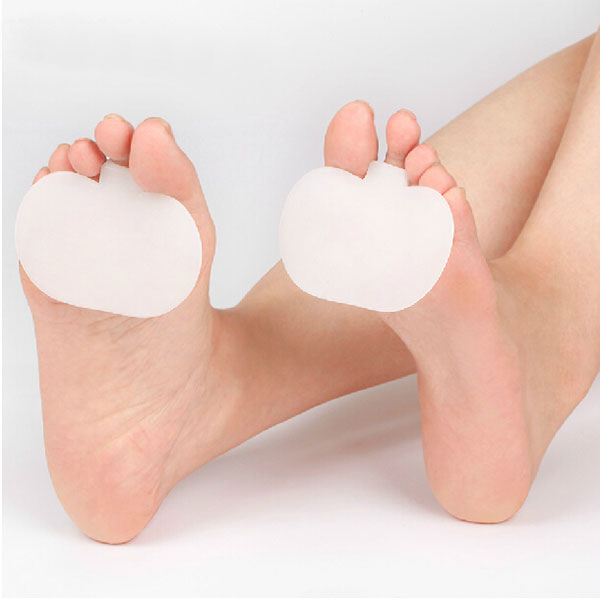 Soft Sole High Heel Foot Cushions Anti-Slip Forefoot Insole Breathable Shoes Pad 